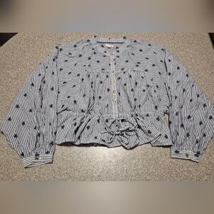 Womens Pilcro Blouse Size Xs